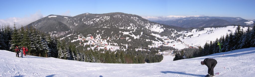 Vedere de pe Pârtia Arieșeni Vârtop