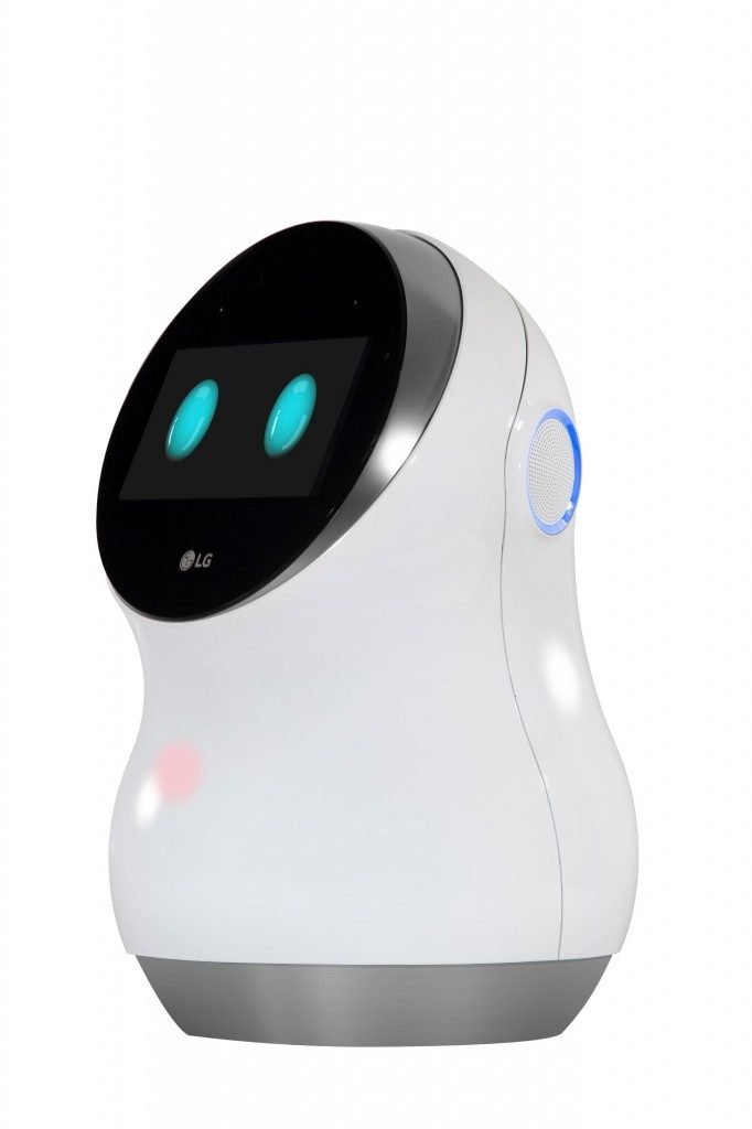 LG Hub Robot vine cu asistentul virtual Alexa