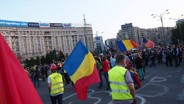 Protest in Capitala fata de gratierea celor condamnati pentru trafic de influenta / Foto: Ionuț Mureșan